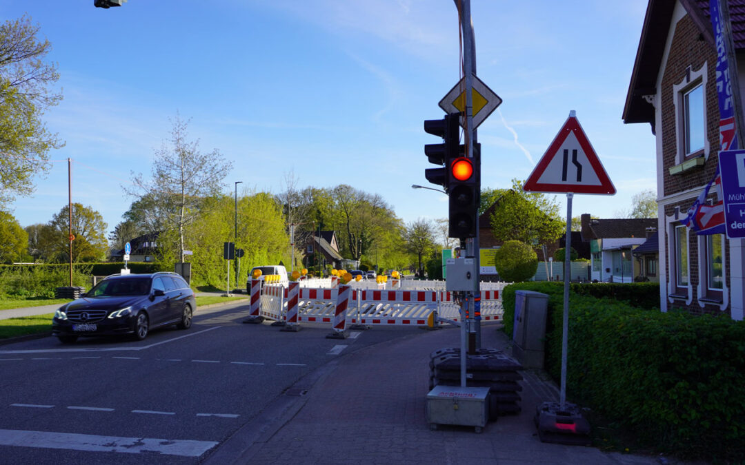 Schachtsanierung auf der B432